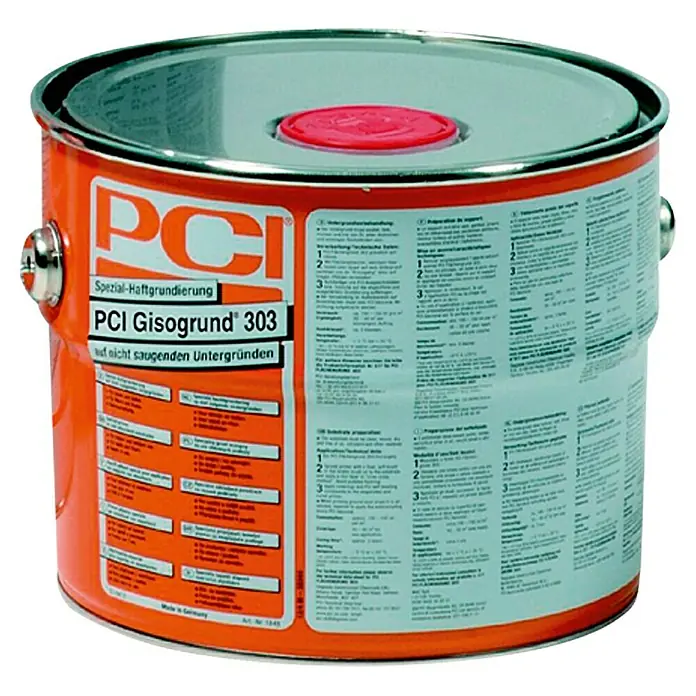 PCI Gisogrund Temeljna boja 303 - 5 l, Bez otapala, Bez epoksidne smole, Spremno za upotrebu - Pogled sprijeda