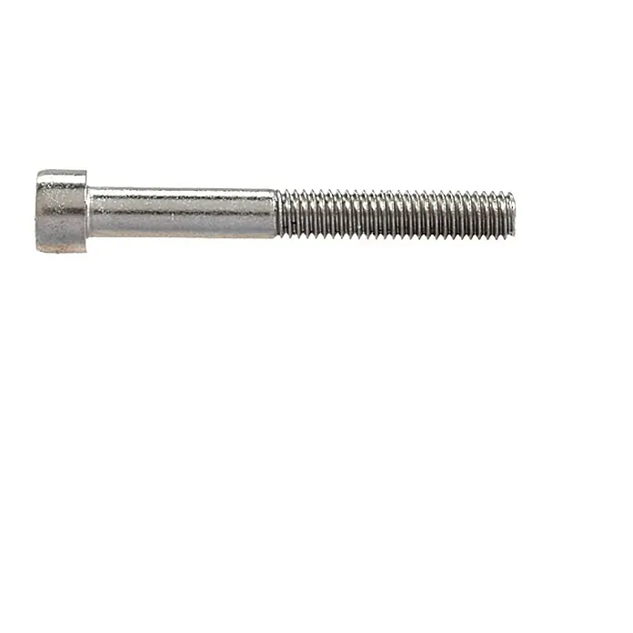 Marinetech Zylinderschraube - Ø x L: 6 x 80 mm, Stahlsorte: A4, Edelstahl, Innensechskant - Ansicht von oben