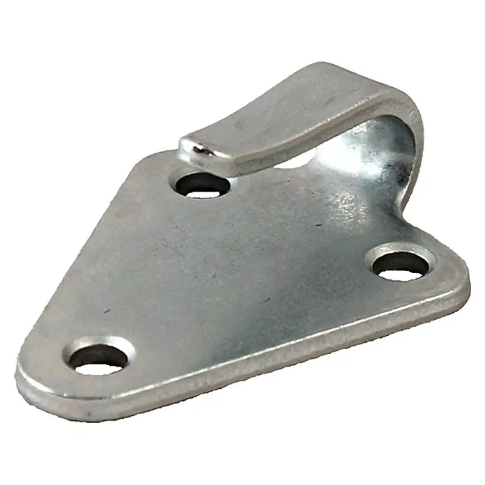 Conacord Hakenplatte - L x B: 50 x 40 mm, Feuerverzinkt - Vorderansicht