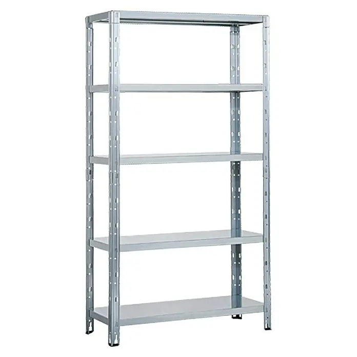 Regalux Metall-Schwerlastregal - 50 x 120 x 188 cm, Traglast: 200 kg/Boden
