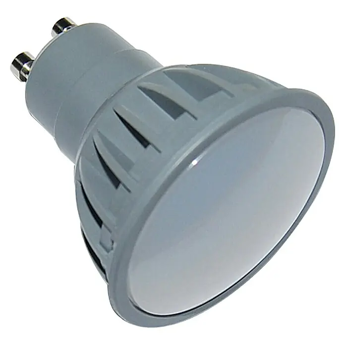 Voltolux Bombilla LED - 5 W, GU10, Blanco cálido, Intensidad regulable