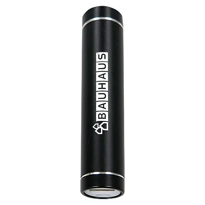 BAUHAUS Powerbank - 2.600 mAh, Negro