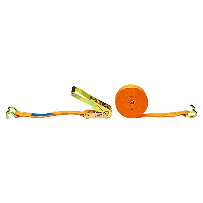 Conacord Spanngurt - 8 m x 5 cm, Belastbarkeit: 2.000 kg, Zweiteilig, 2 Rahmenhaken - Vorderansicht