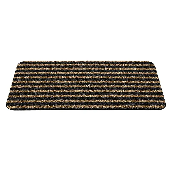 Fußmatte Dimension - Stripes, Beige/Schwarz, 60 x 40 cm