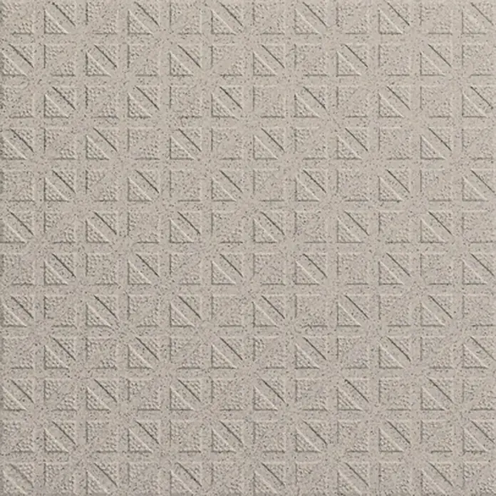 Feinsteinzeugfliese Nebraska - 20 x 20 cm, Grau, Matt - Vorderansicht