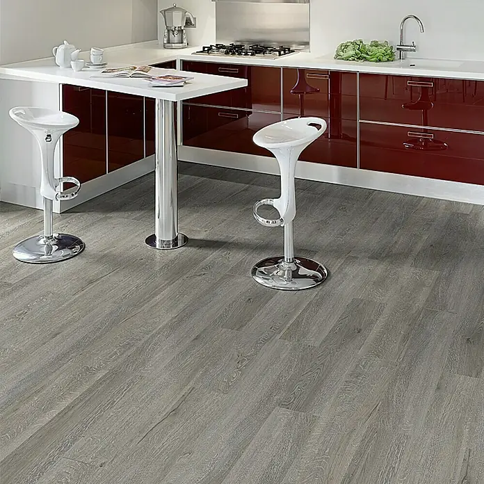 b!design Uzorak Clic Eiche Colonial Grau - 190 x 200 x 3 mm, Rustikalni pod