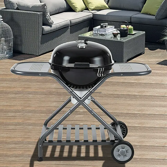 Kingstone Okrugli roštilj s poklopcem Kettle - Dimenzija ložišta: Ø 57 cm