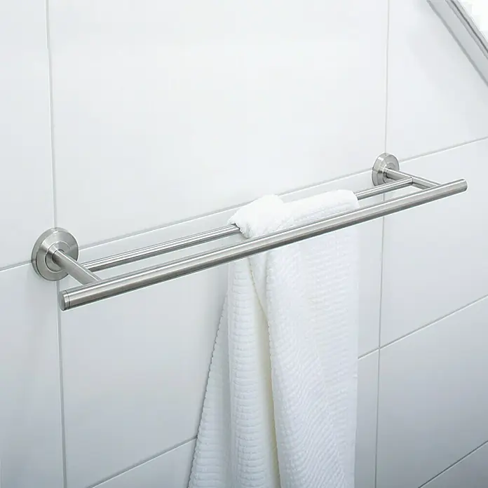 Salsa Badetuchstange - Edelstahl, Befestigung: Kleben/Schrauben, Länge: 70 cm