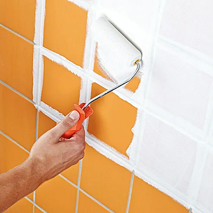 SCHÖNER WOHNEN-Farbe Home Lak za pločice - Bijele boje, 750 ml, Sjaj