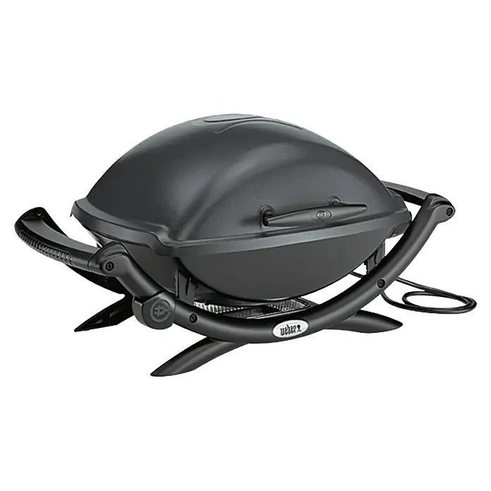 Weber Električni roštilj Q 2400 - 2,2 kW, Dimenzija rešetke za pečenje: 54 x 39 cm - Pogled sprijeda