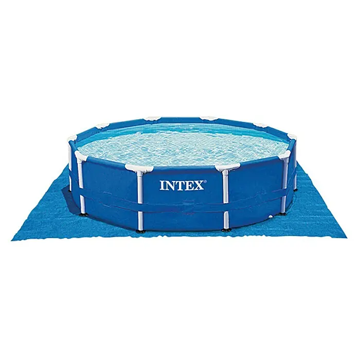 Intex Bodenschutzplane - 472 x 472 cm, PE-Gewebe - Anwendungsbeispiel