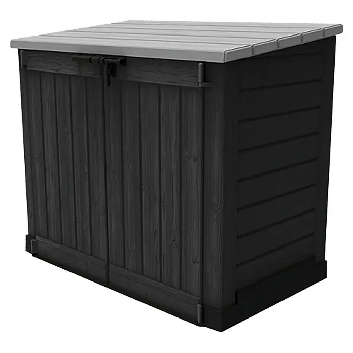Keter Aufbewahrungsbox Store it out Max - L x B x H: 145,5 x 82 x 125 cm, Kunststoff, Anthrazit/Grau