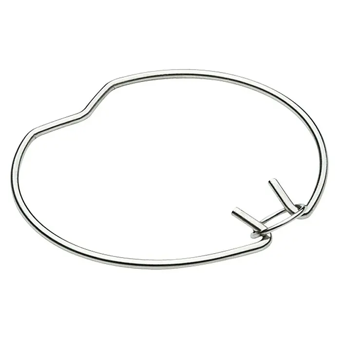 Paulmann Sprengring - 58 x 50 x 4 mm, Metall, Durchmesser: 51 mm, 3 Stk. - Ansicht von oben