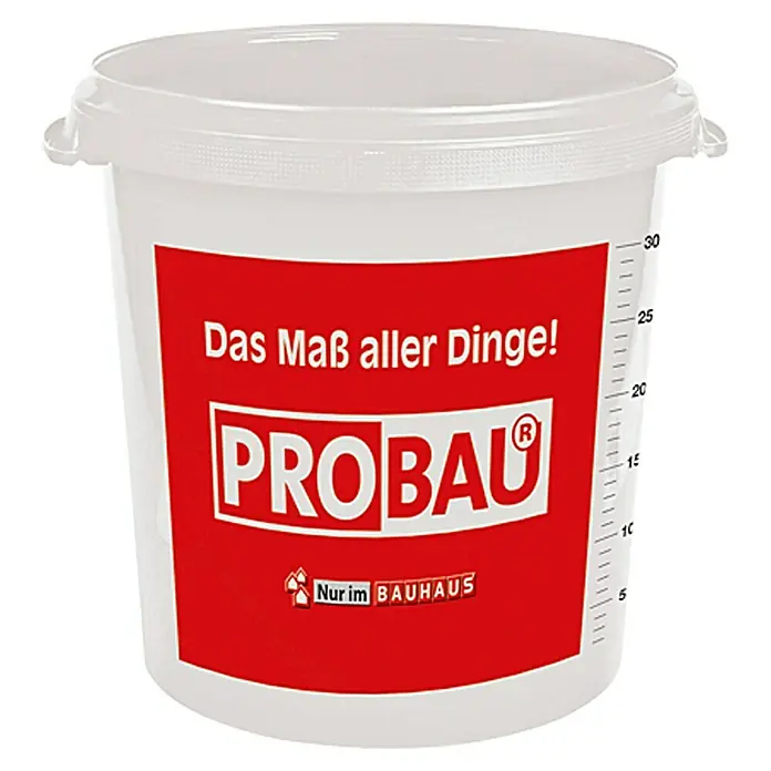 Probau Anmischeimer - 30 l, Kunststoff