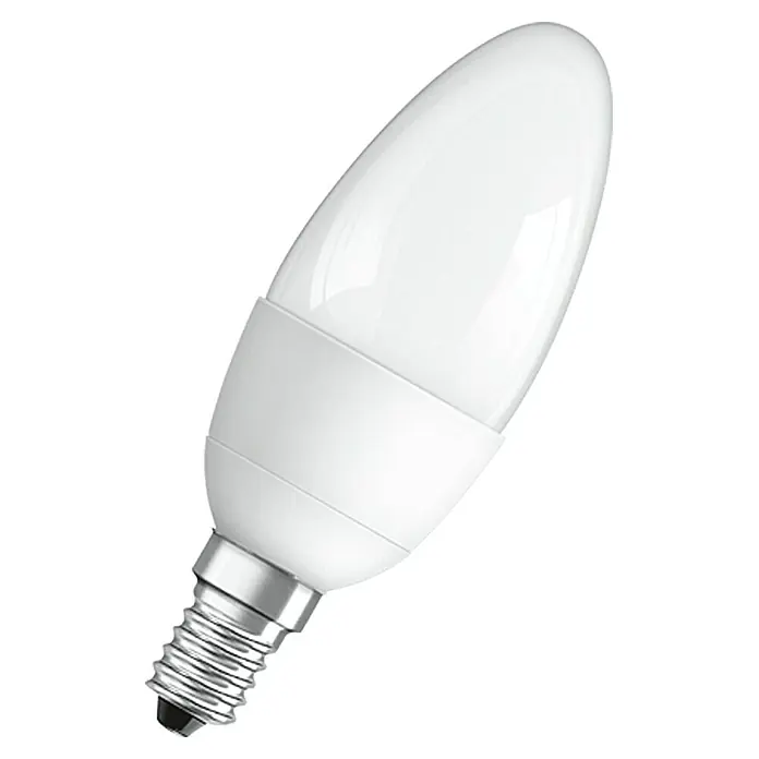 Osram Bombilla LED Star Classic B - 6 W, E14, 1 ud., Blanco cálido, No regulable - Vista frontal