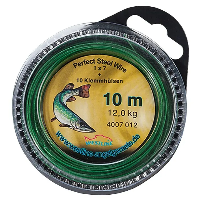Westline Stahlvorfach - 10 m, 12 kg