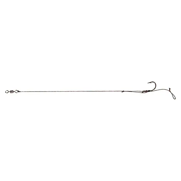 Westline Vishaken Adjustable Hair Rig C - Grootte: 2, 22 cm, 18,1 kg, 2 stk. - Top-down weergave