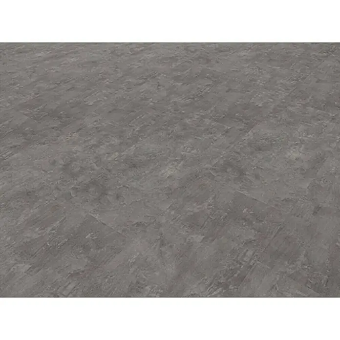 b!design Suelo de vinilo Tile Leon gris claro - 605 x 304,8 x 5 mm, Efecto de baldosa - Vista frontal