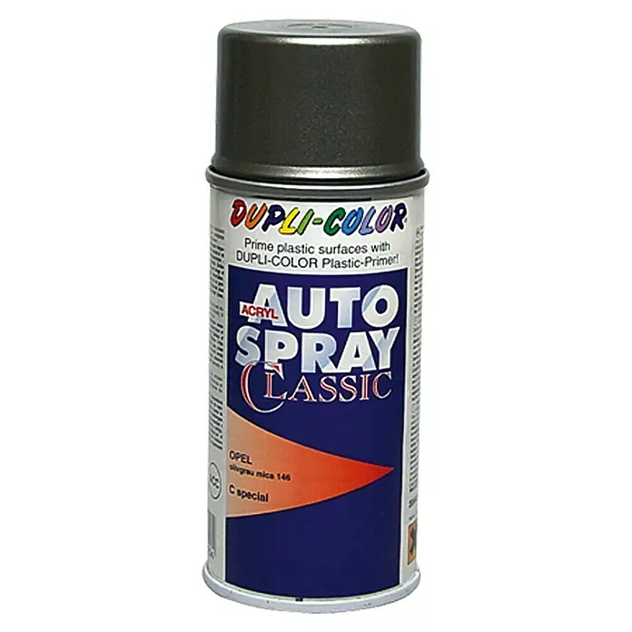 Dupli-Color Acryl-Autospray Classic - Opel, Olivgrau Mica, 150 ml - Vorderansicht