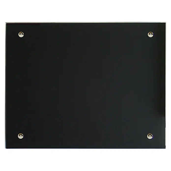 Admiral Infrarot-Glasheizkörper - 70 x 55 cm, 500 W, Schwarz