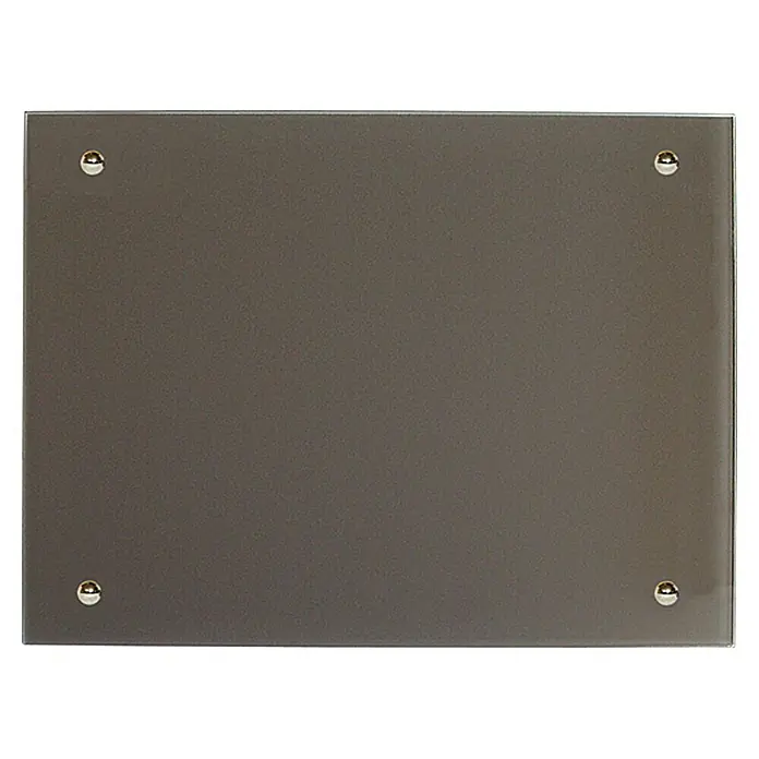 Admiral Infrarot-Glasheizkörper - 70 x 55 cm, 500 W, Beige/Grau