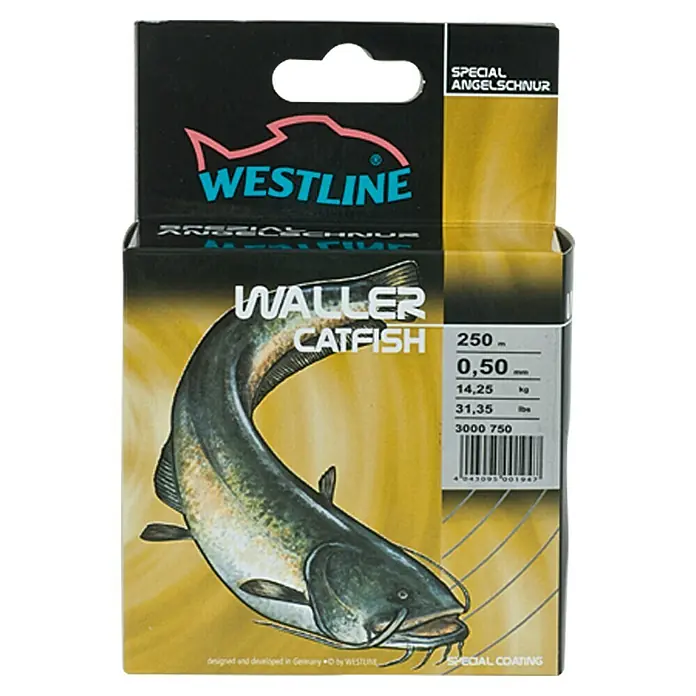 Westline Zielfischschnur - Wels, Durchmesser: 0,5 mm, Länge: 250 m, Grün