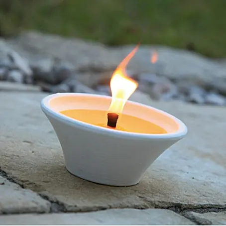 Duftkerze Citronella Terracotta Schale