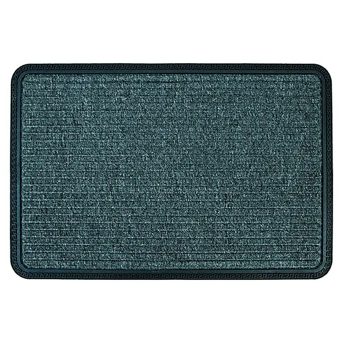 Astra Fußmatte Border Star - Anthrazit, 60 x 25 cm, 70 % Polypropylen, 30 % Gummi - Ansicht von oben