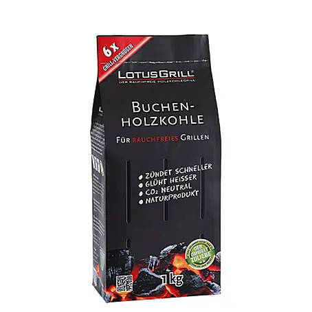 LotusGrill  Buchen-Holzkohle
