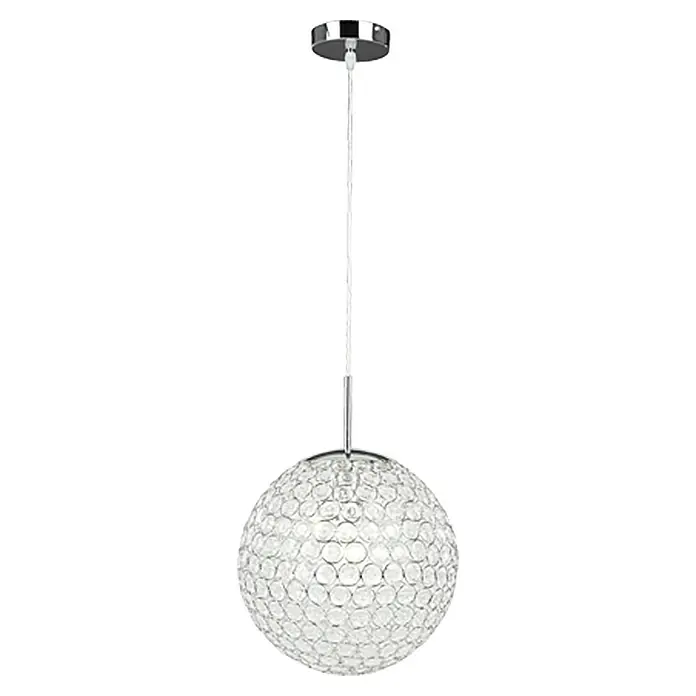 Globo Pendelleuchte rund KONDA - Ø x H: 300 mm x 155 cm - Vorderansicht