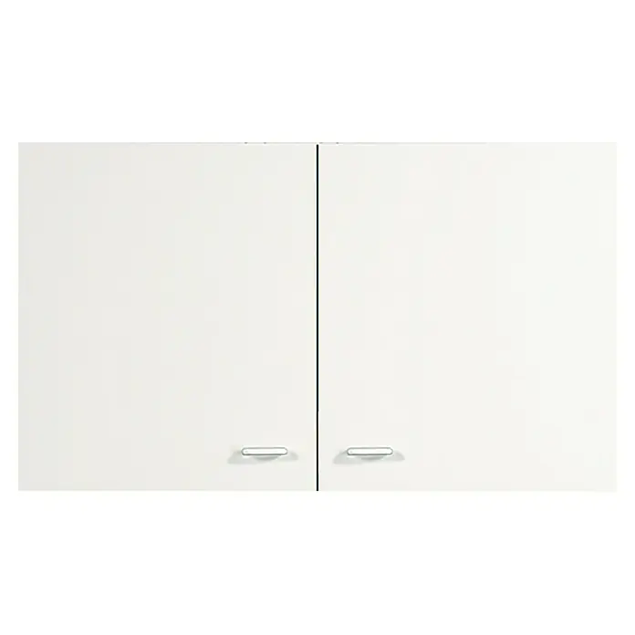 Flex-Well Rapido Hängeschrank - 32 x 100 x 54 cm, Dekor Front: Weiß, Dekor Korpus: Weiß
