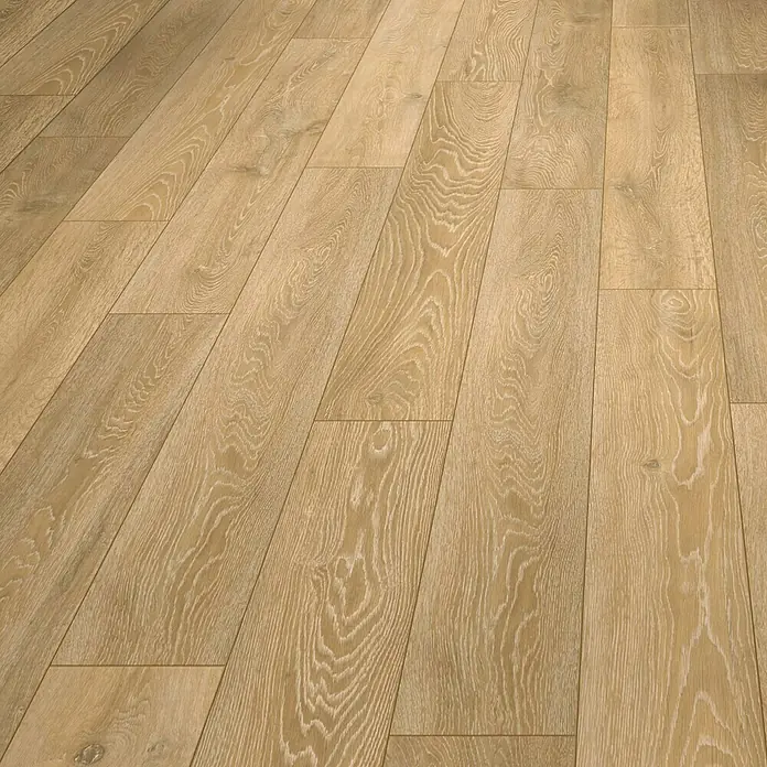 LOGOCLIC Vinto Laminat Hrast Monza - 1.285 x 192 x 8 mm, Rustikalni pod - Detaljan prikaz