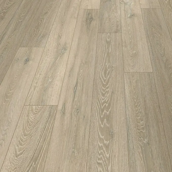 LOGOCLIC Vinto Laminat Hrast Piano - 1.285 x 192 x 8 mm, Rustikalni pod - Detaljan prikaz