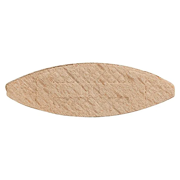 Craftomat Plosnata drvena tipla - Duljina: 45 mm, 50 Kom., Veličina: Br. 0 - Detaljan prikaz