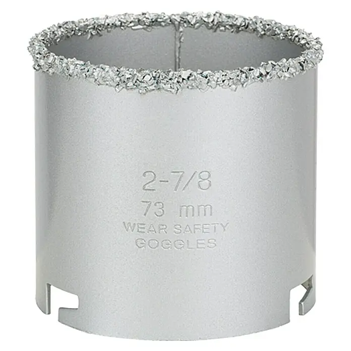 Craftomat Kruna za bušenje rupa u drvu - Rezni brid posipan tvrdim metalom, Promjer: 73 mm - Detaljan prikaz