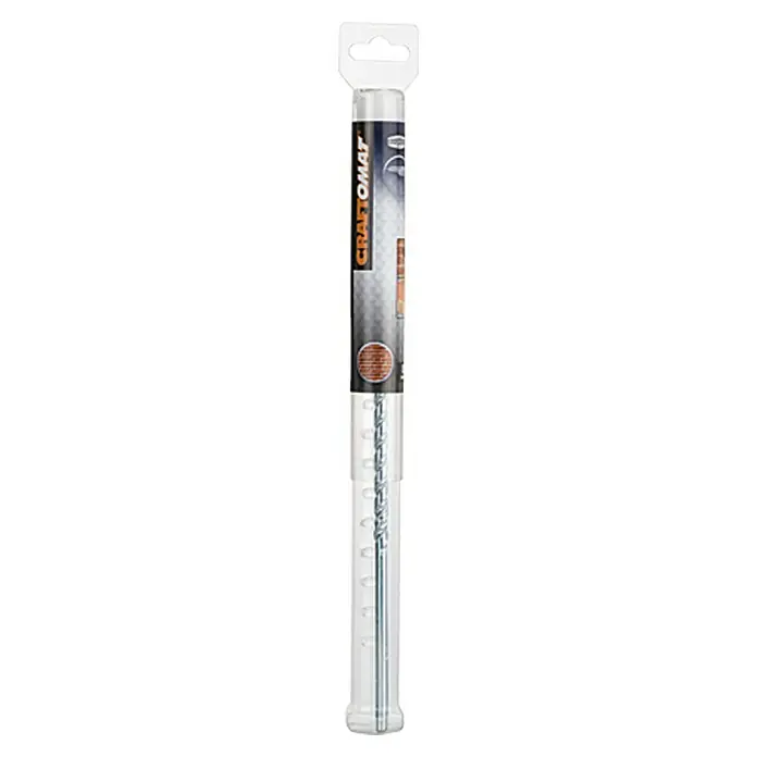 Craftomat Svrdlo za kamen - Promjer: 8 mm, Duljina: 300 mm, Radna duljina: 250 mm - Pogled sprijeda