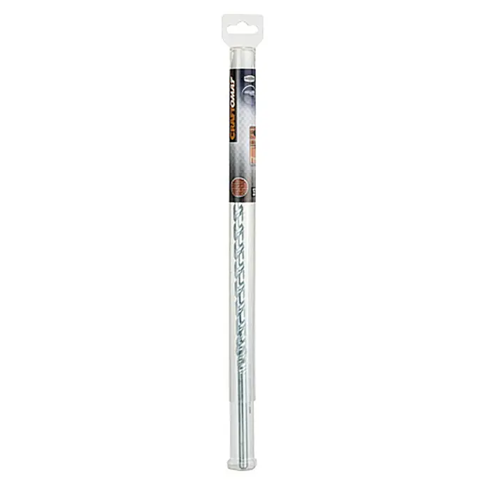 Craftomat Svrdlo za kamen - Promjer: 12 mm, Duljina: 400 mm, Radna duljina: 350 mm - Pogled sprijeda