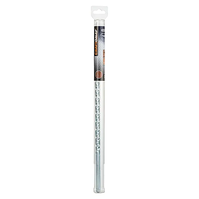Craftomat Svrdlo za kamen - Promjer: 14 mm, Duljina: 400 mm, Radna duljina: 350 mm - Pogled sprijeda