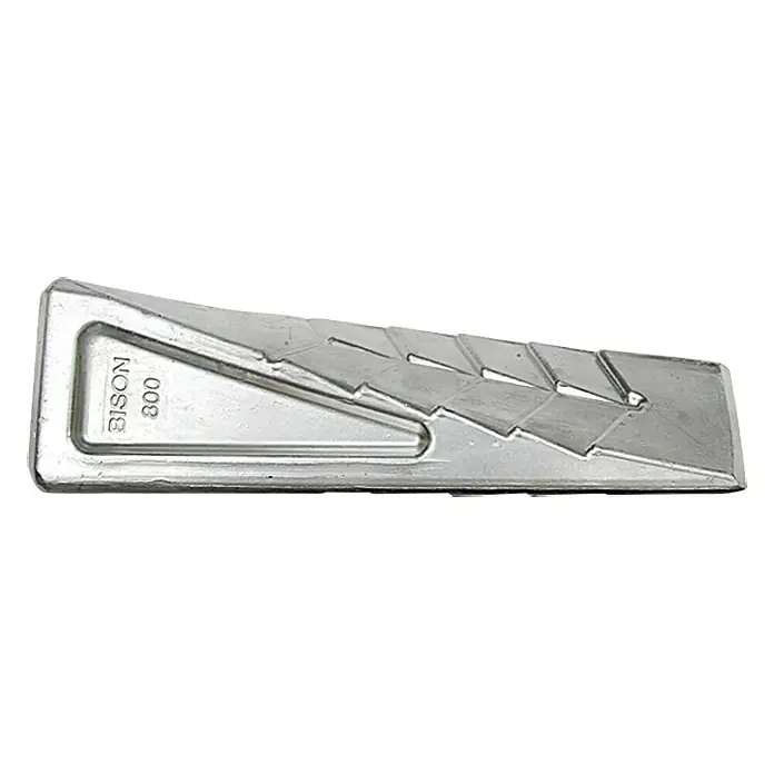 Bison Drehspaltkeil - Aluminium - Rechte Seitenansicht