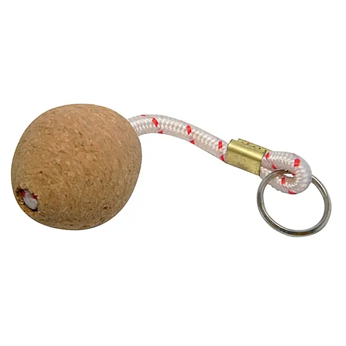 Schlüsselanhänger Fender - Kork, Schwimmfähig - Vorderansicht