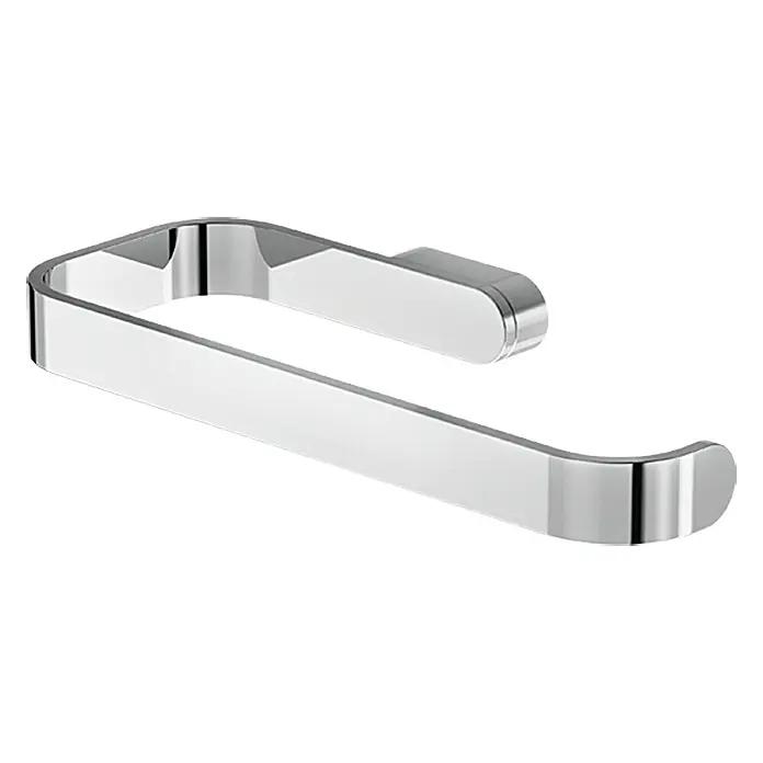 Lenz Aura Handtuchring - Chrom, Glänzend - Rechte Seitenansicht