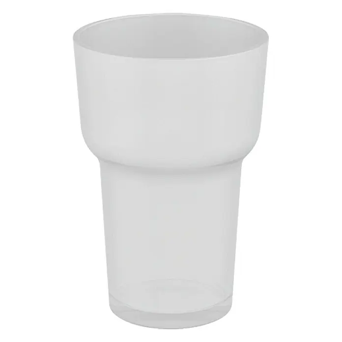 Lenz Flame Ersatz-Zahnputzglas - Durchmesser: 74 mm, Glas - Vorderansicht