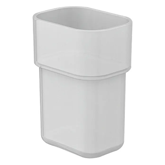 Lenz Aura Čaša za četkicu za zube - D x Š: 11 x 7,7 cm, Staklo - Pogled sprijeda