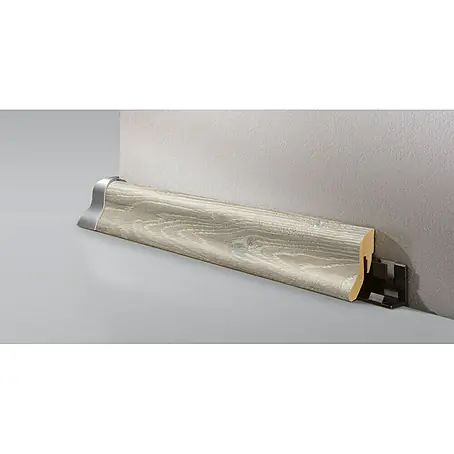 LOGOCLIC  Podna kutna lajsna K40 hrast Piano