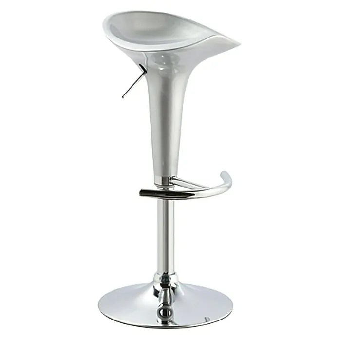 Venus Küchenhocker Trend - Silber, Höhenverstellung: 64 cm - 85 cm