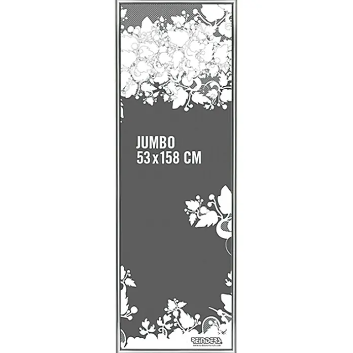 Bilderrahmen Jumbo - Silber, 158 x 53 cm - Vorderansicht