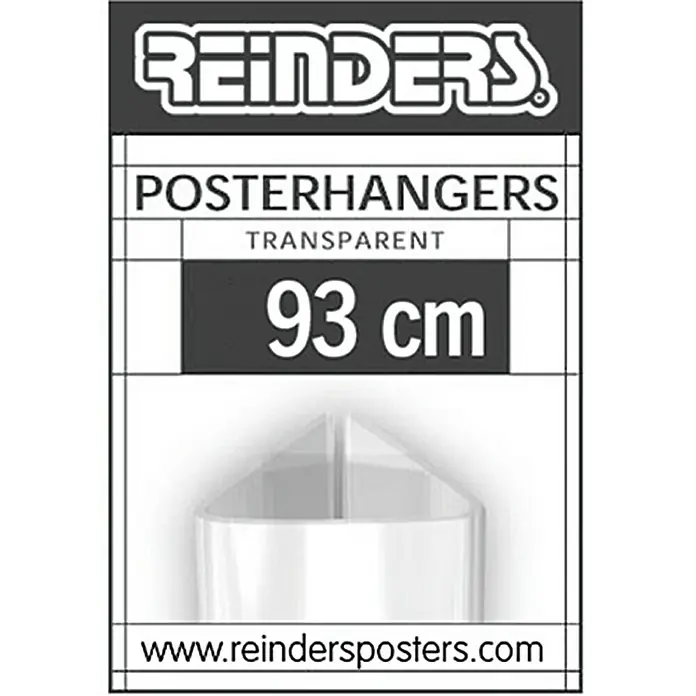 Posterschienen - Transparent, 93 x 1,4 cm