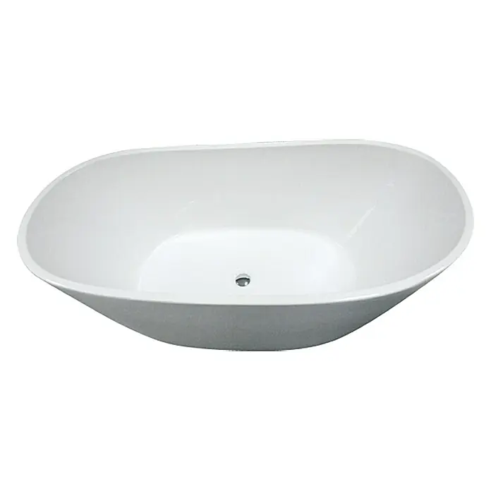 Camargue Bañera independiente Phoenix - 168 x 86 cm, Blanco, Acrílico sanitario