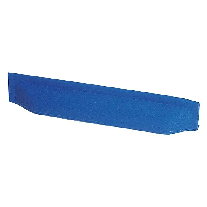 Talamex Stegfender - 7 x 50 x 10 cm, Gerade, Blau, Kunststoff