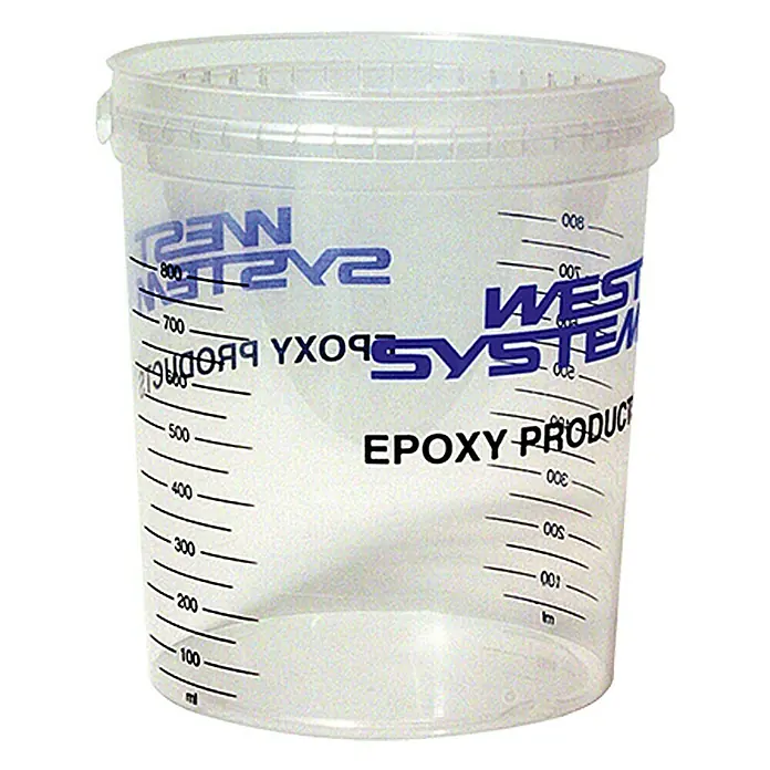 West System Mengbeker - Transparant, 800 ml